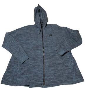 Nike 835641-464 Tech Fleece Full Zip Hooded Jacket Women's Sz L